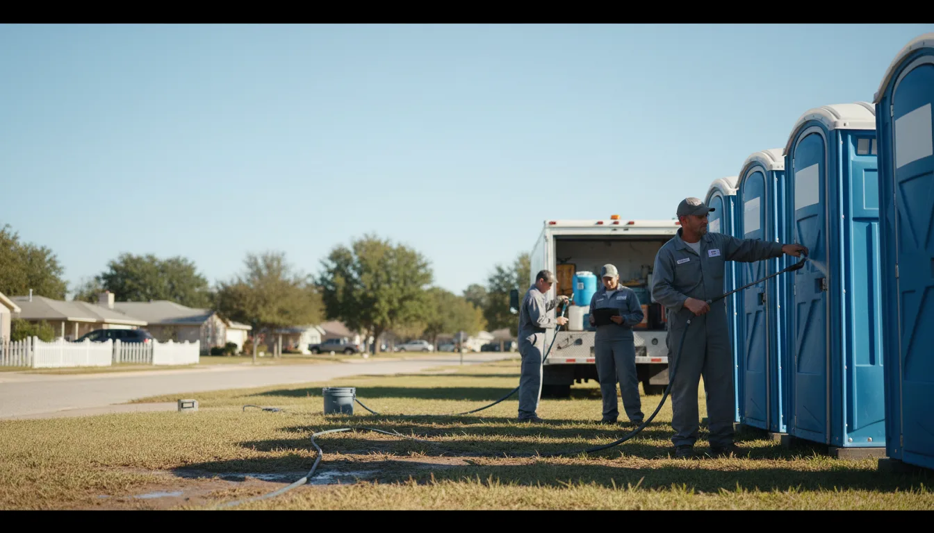 Long-Term Portable Toilet Rental in Hammond, OR near me